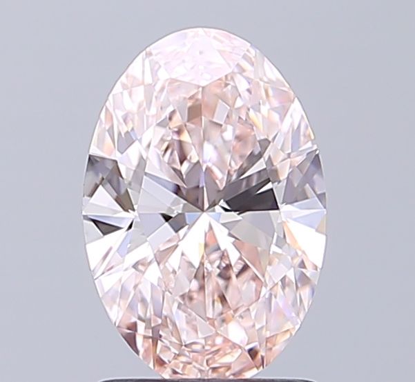 1.23 CT Fancy Pink OVAL