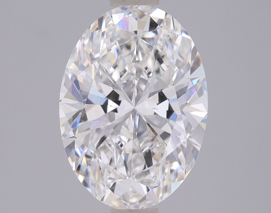 2.01 ct. oval Lab Grown Diamond front image