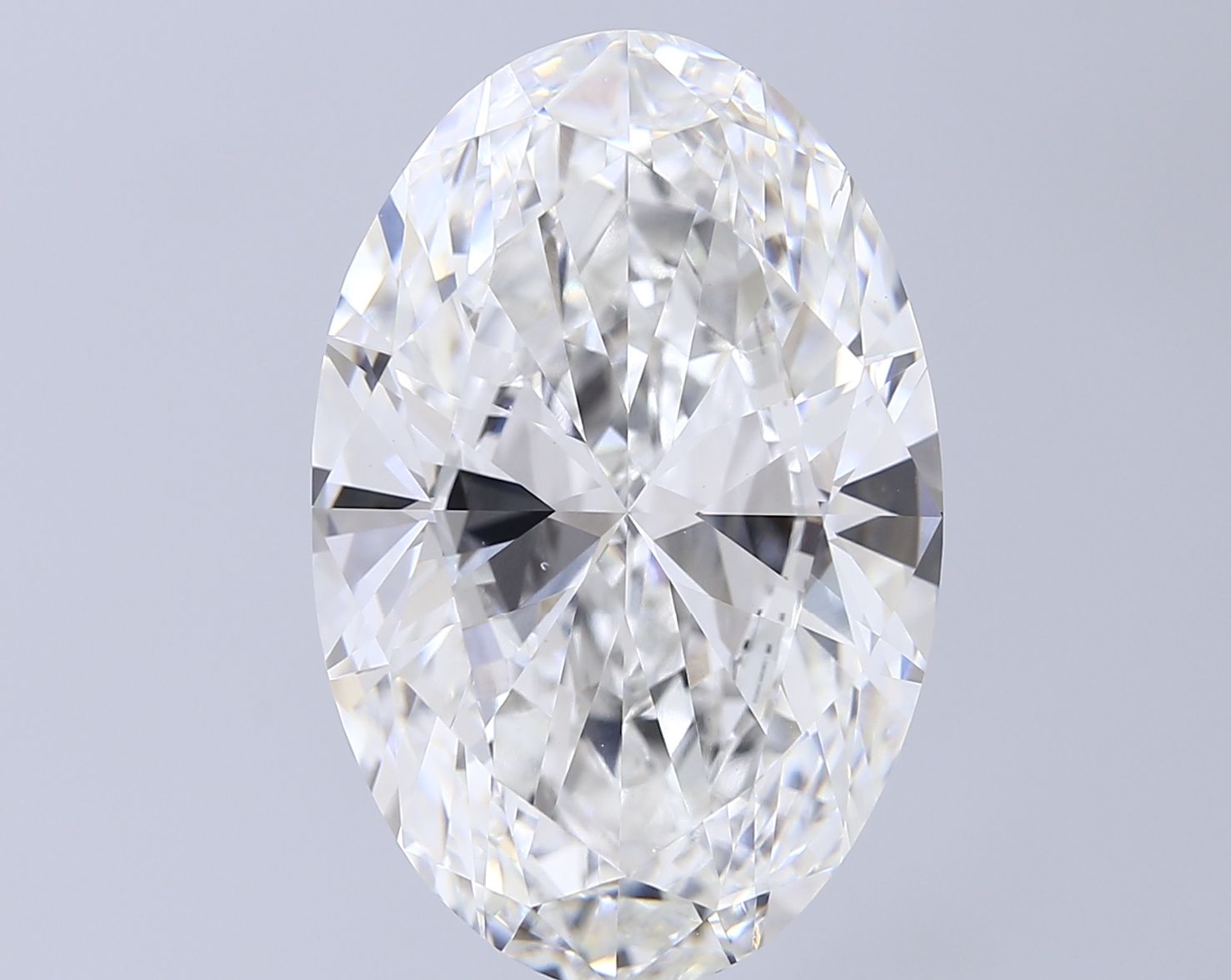 15.03 ct. oval Lab Grown Diamond front image