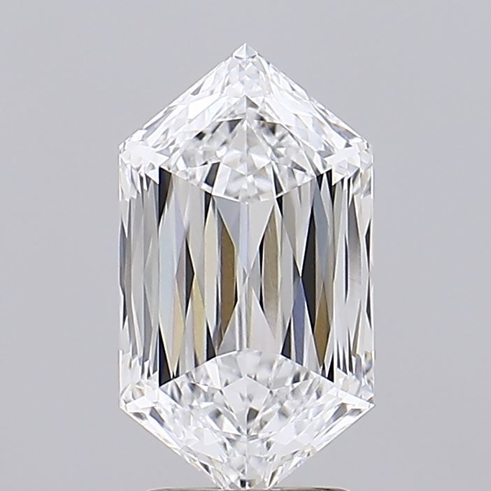 3.07 ct lab-grown Hexagonal Diamond