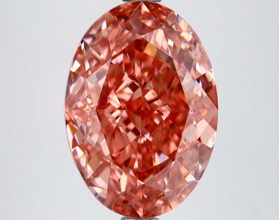 4.32 ct. oval Lab Grown Diamond front image