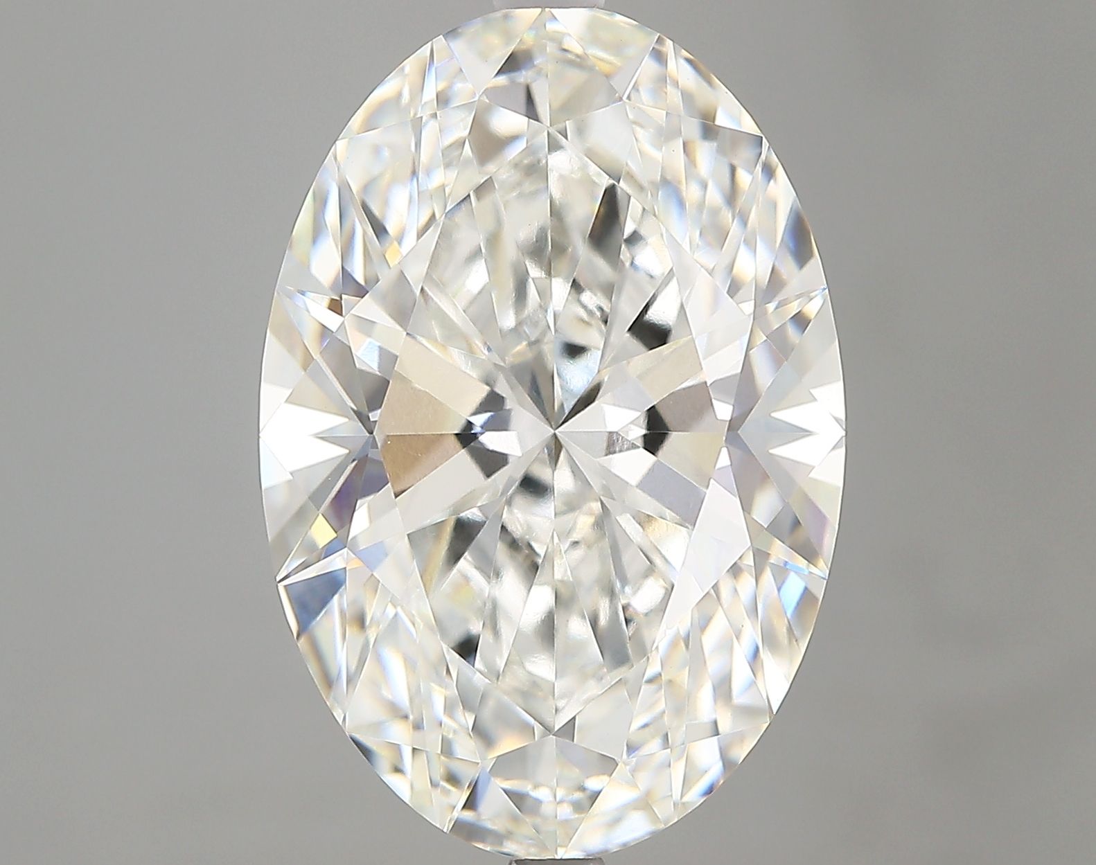 8.03 ct. oval Lab Grown Diamond front image