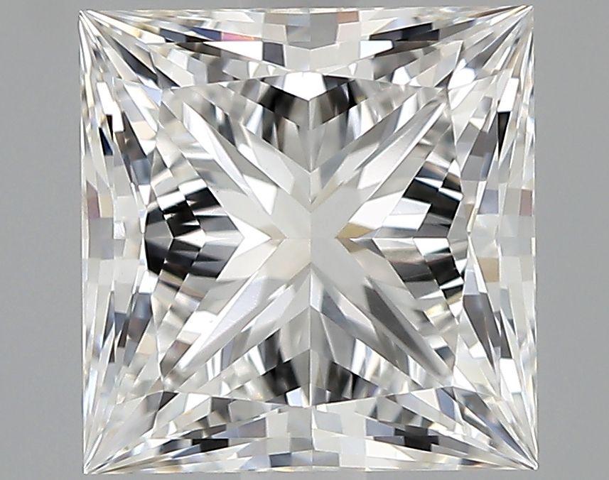 2.67 ct. princess Lab Grown Diamond front image