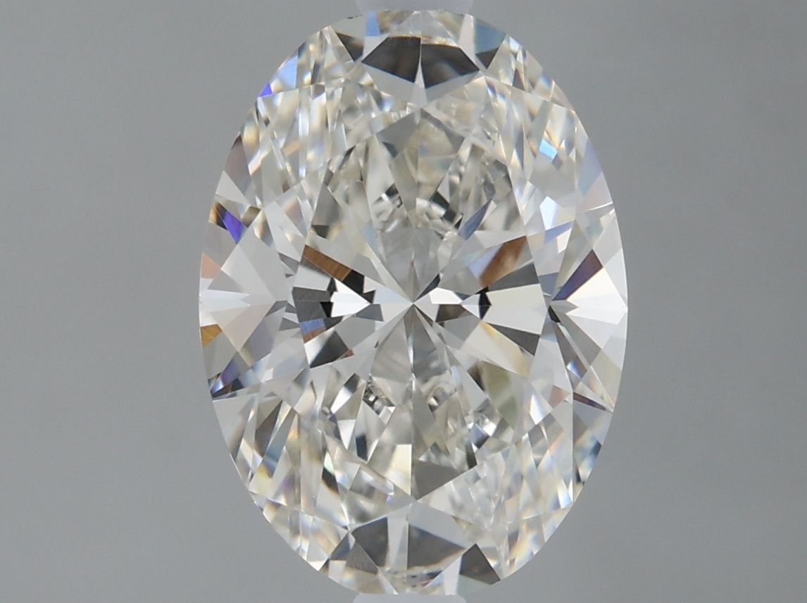 2.02 ct. oval Lab Grown Diamond front image