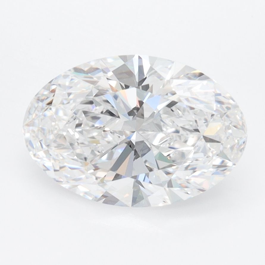 2.08 ct. oval Lab Grown Diamond front image