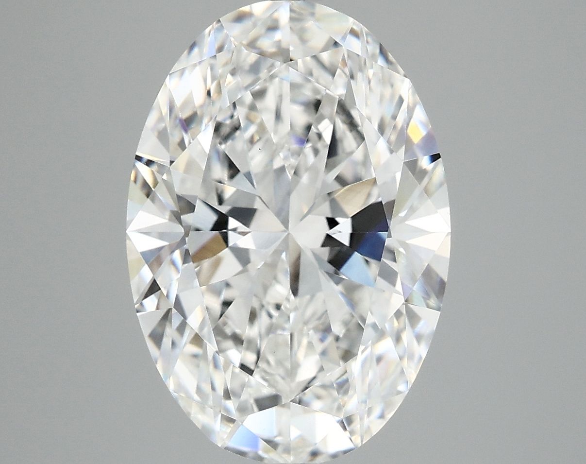 5.03 ct. oval Lab Grown Diamond front image