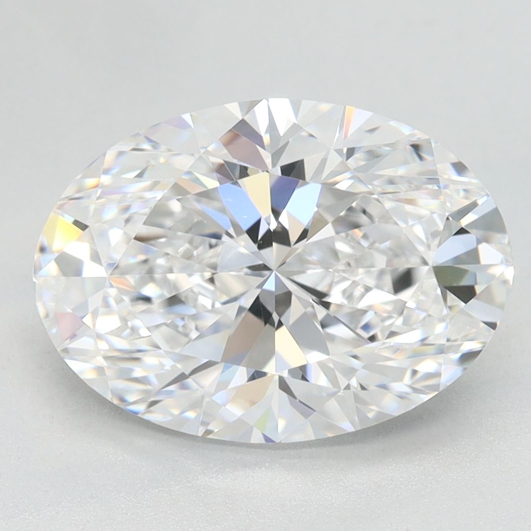 3.20 ct. oval Lab Grown Diamond front image