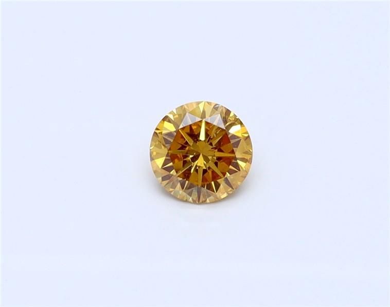 Diament 0.22 ct Fancy Intense Orangey Yellow/I1