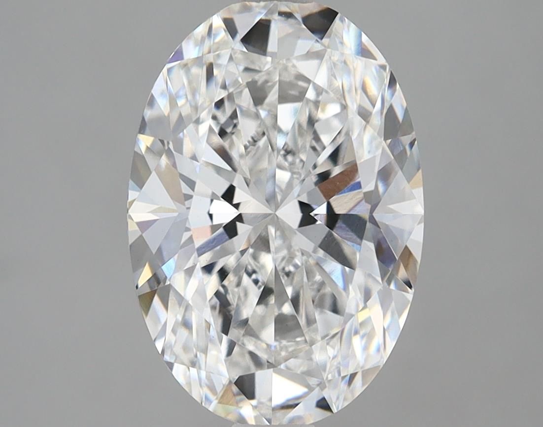 3.25 ct. oval Lab Grown Diamond front image