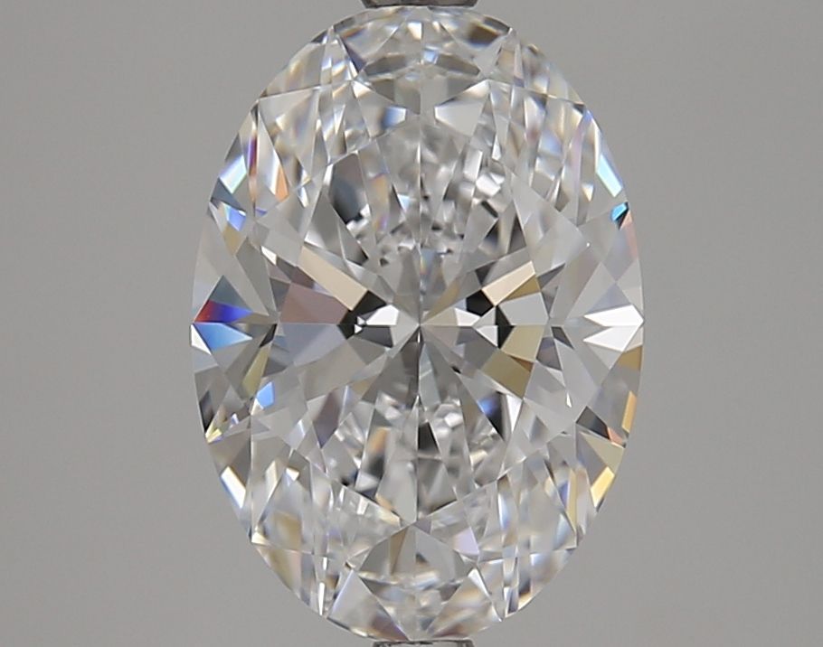 3.02 ct. oval Lab Grown Diamond front image