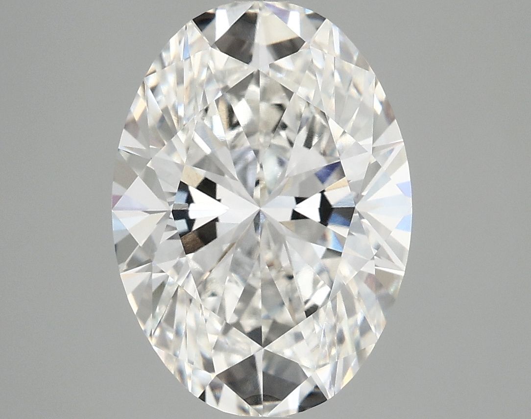4.10 ct. oval Lab Grown Diamond front image