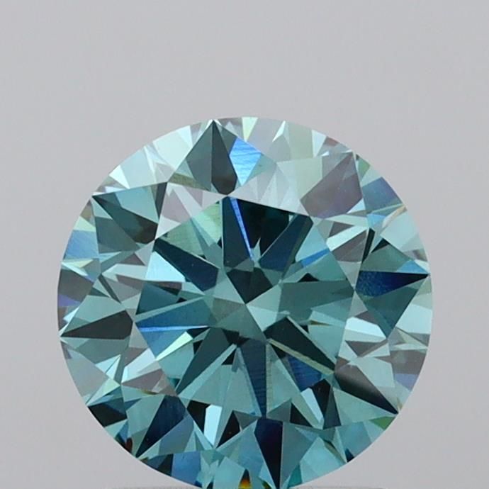 1.8 CT Fancy Vivid Blue ROUND