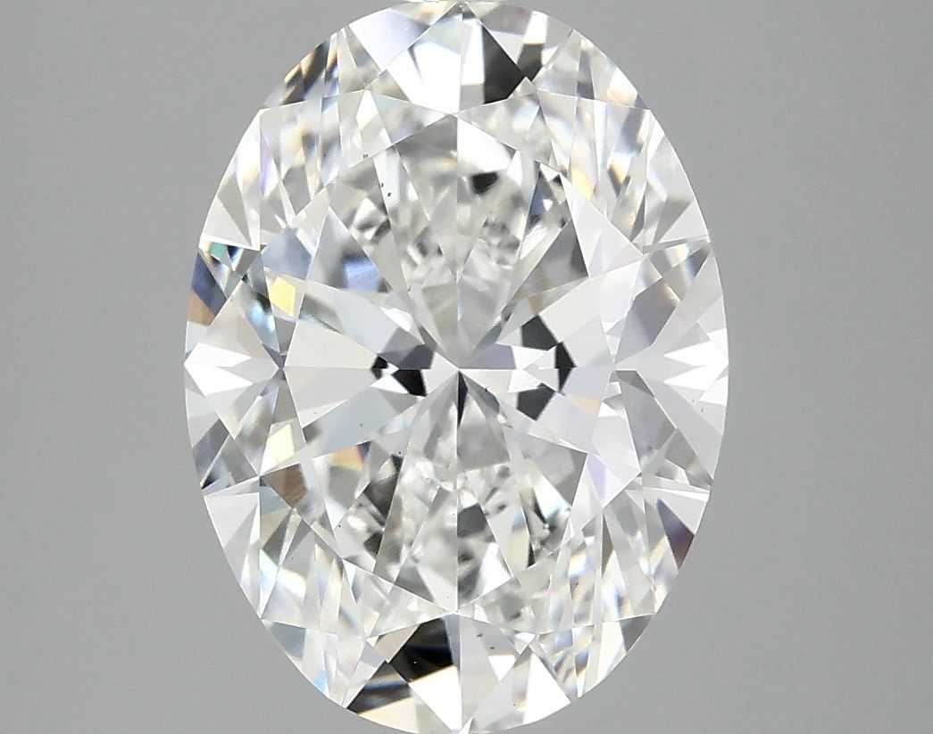4.05 ct. oval Lab Grown Diamond front image