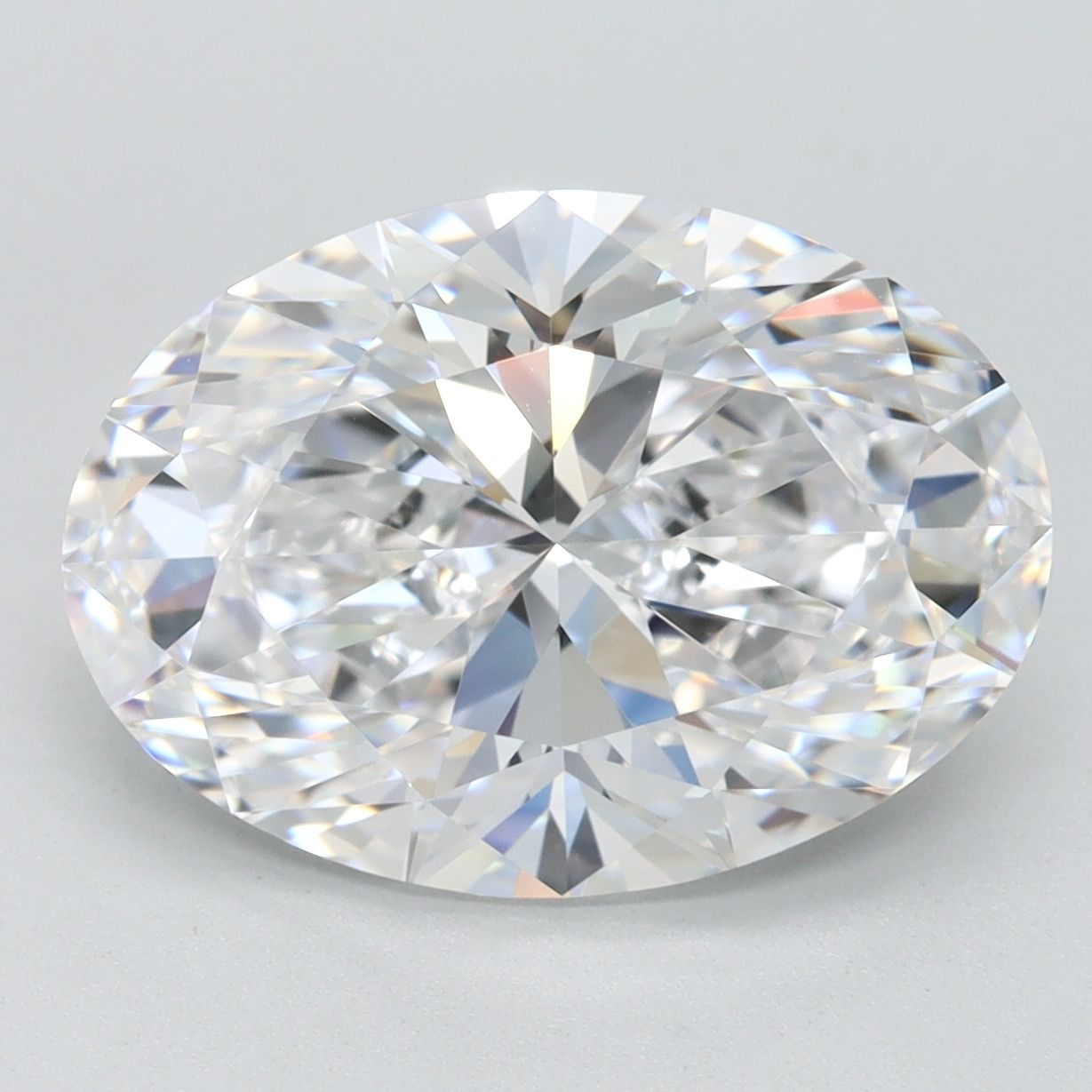 4.56 ct. oval Lab Grown Diamond front image