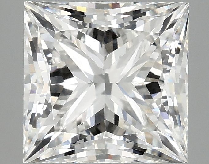 3.07 ct. princess Lab Grown Diamond front image