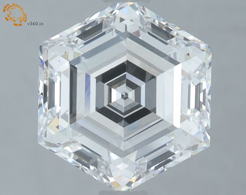 2.09 ct lab-grown Hexagonal Diamond