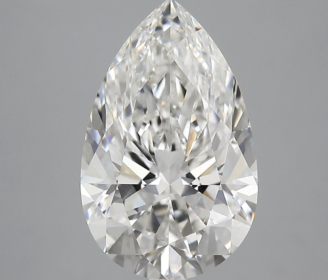 4.09 ct. pear Lab Grown Diamond front image