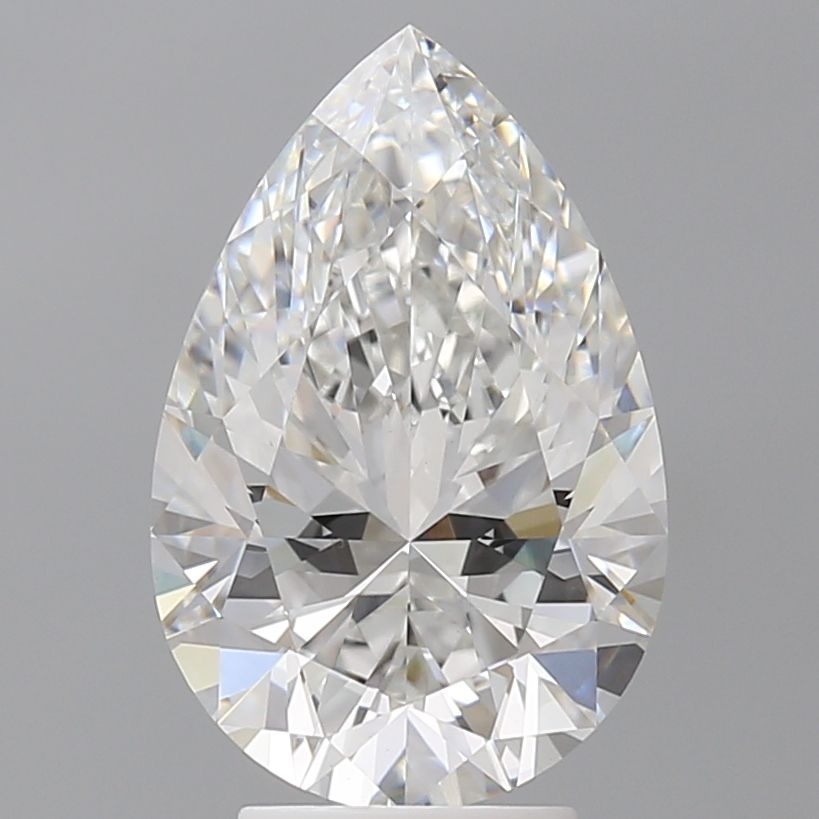 4.10 ct. pear Lab Grown Diamond front image