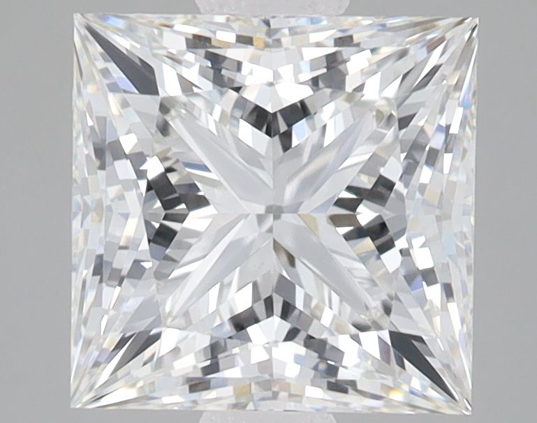 3.08 ct. princess Lab Grown Diamond front image