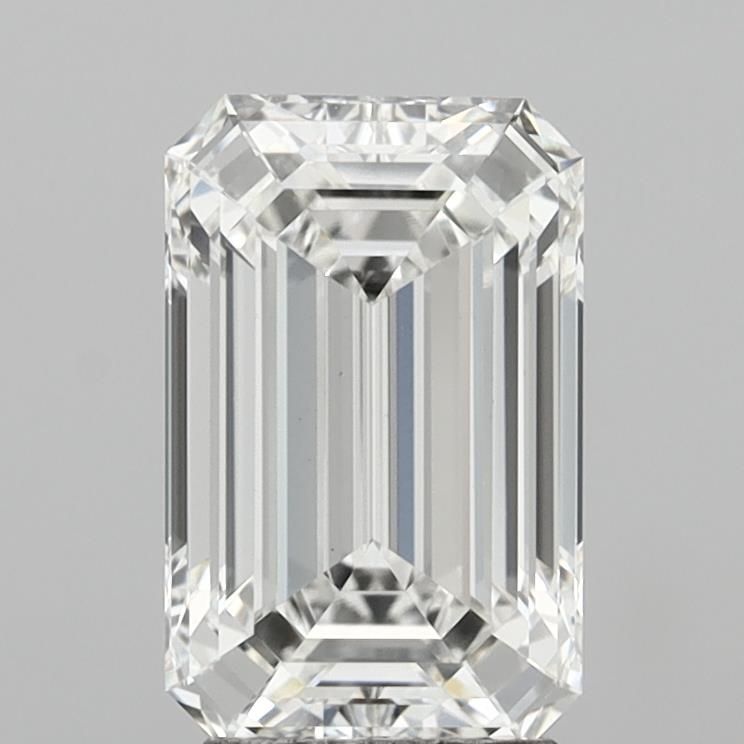 3.55 ct. emerald Lab Grown Diamond front image