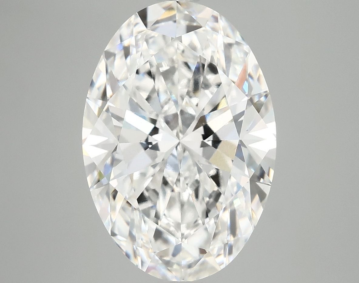 5.09 ct. oval Lab Grown Diamond front image