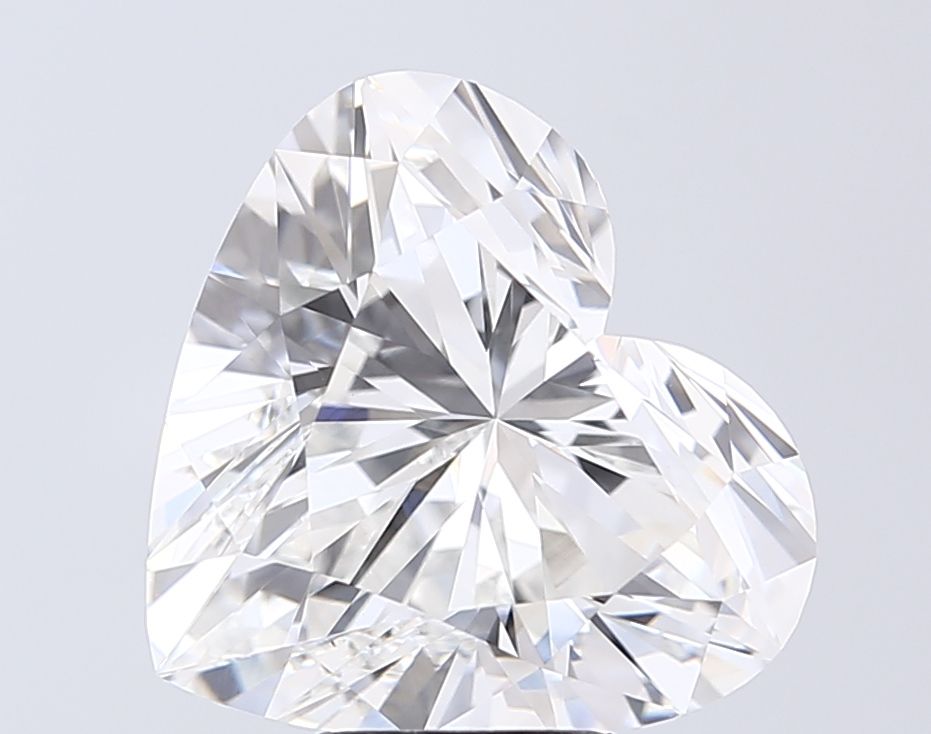 6.07 ct. heart Lab Grown Diamond front image