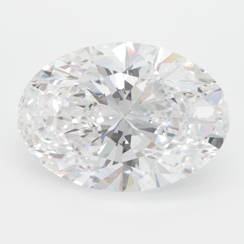 3.03 ct. oval Lab Grown Diamond front image