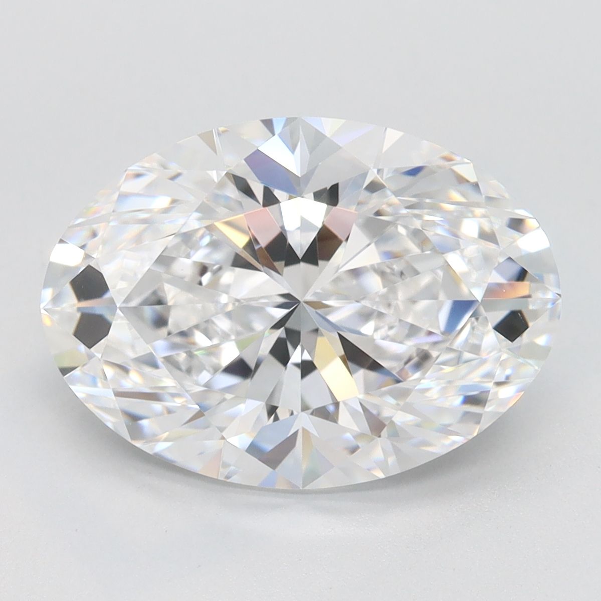 4.06 ct. oval Lab Grown Diamond front image