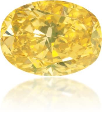Diament 0.78 ct Fancy Orange/VS1