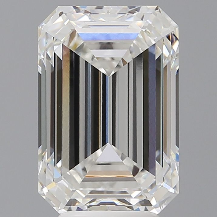 5.57 ct. emerald Lab Grown Diamond front image