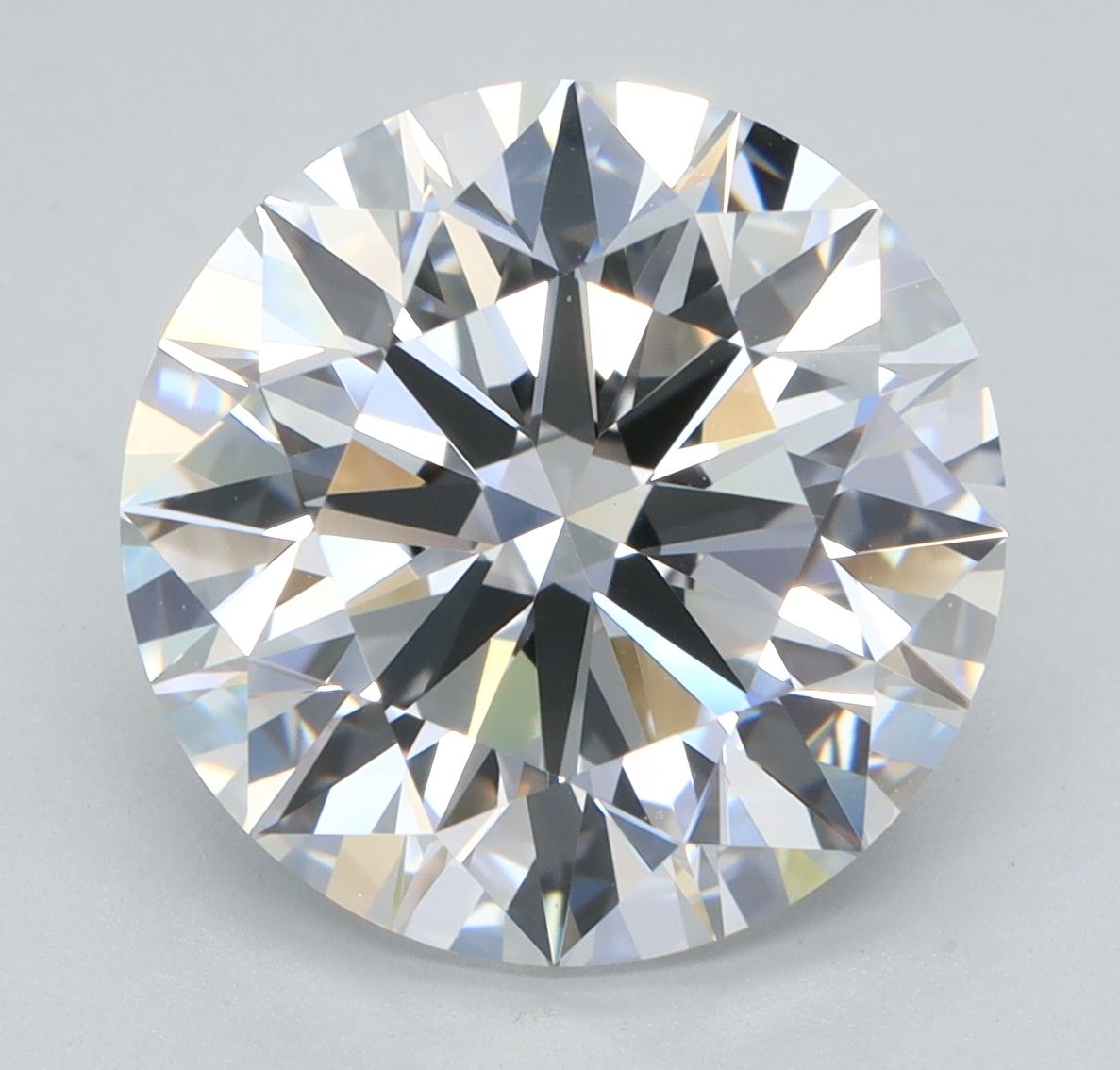 5.01 ct. round Lab Grown Diamond front image