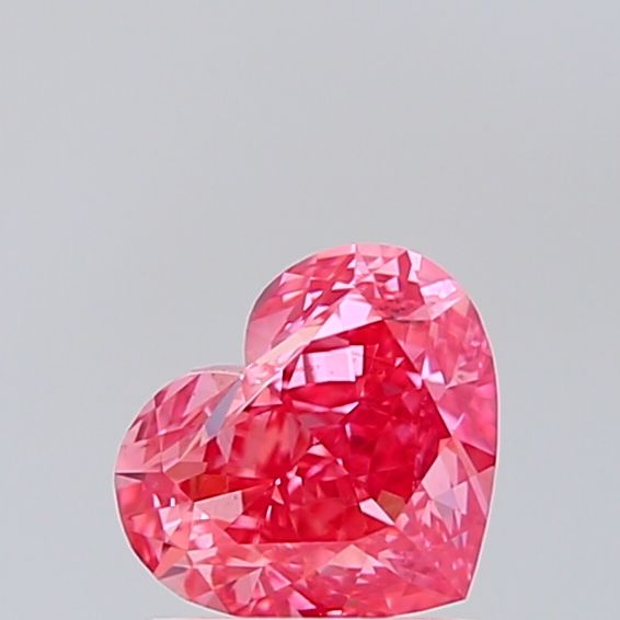 1.21 CT Fancy Vivid Pink HEART