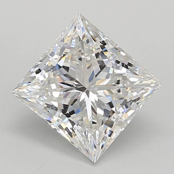 2.58 ct. princess Lab Grown Diamond front image