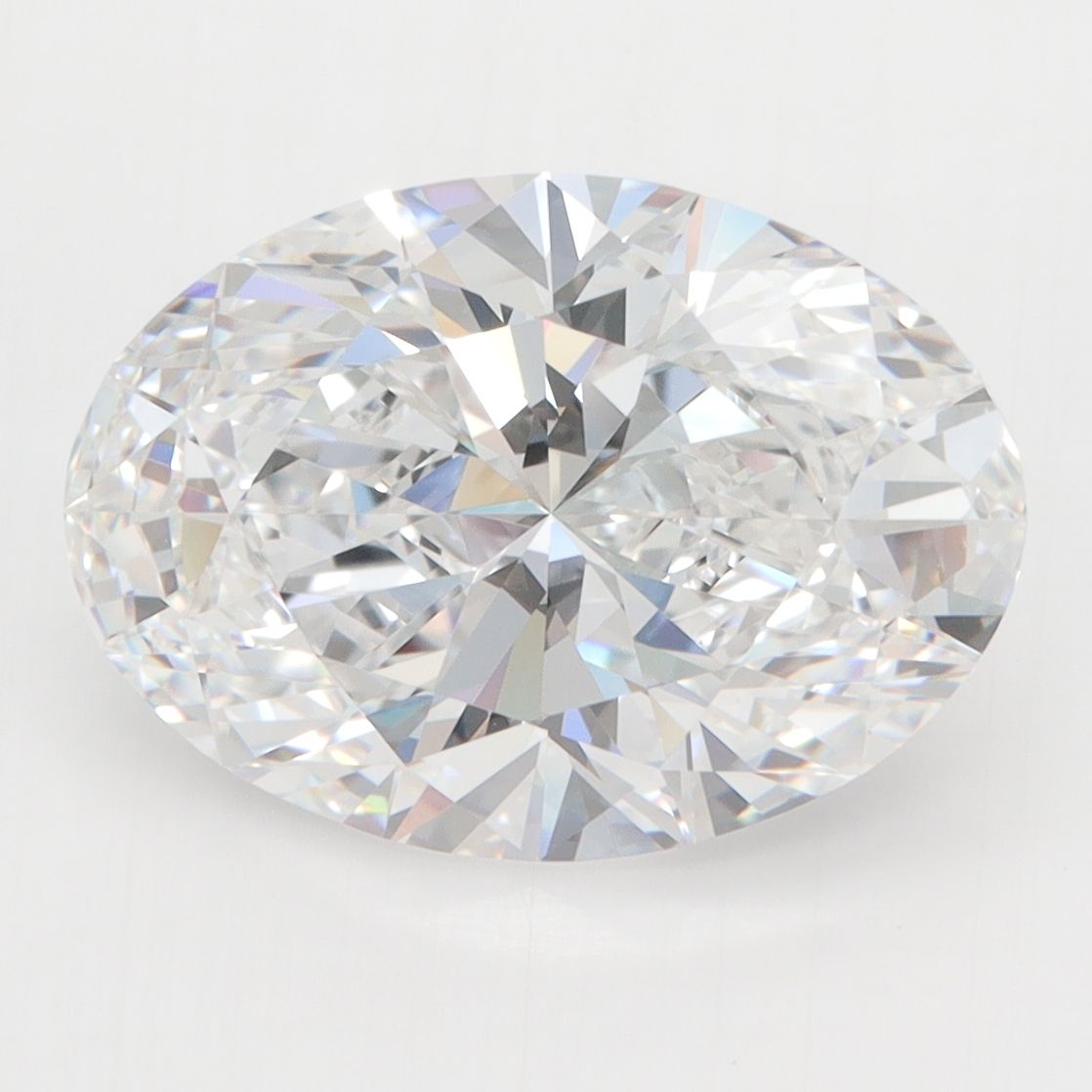 5.05 ct. oval Lab Grown Diamond front image