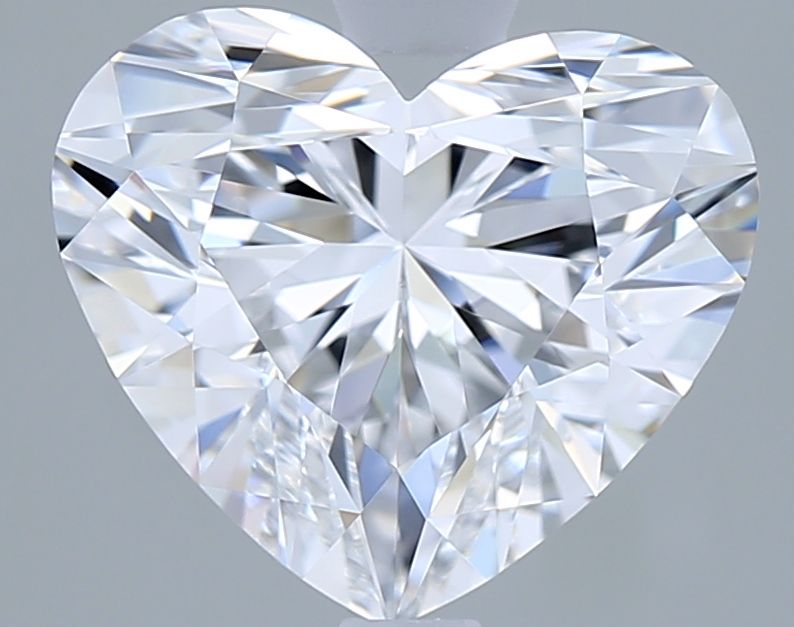 2.54 ct. heart Lab Grown Diamond front image