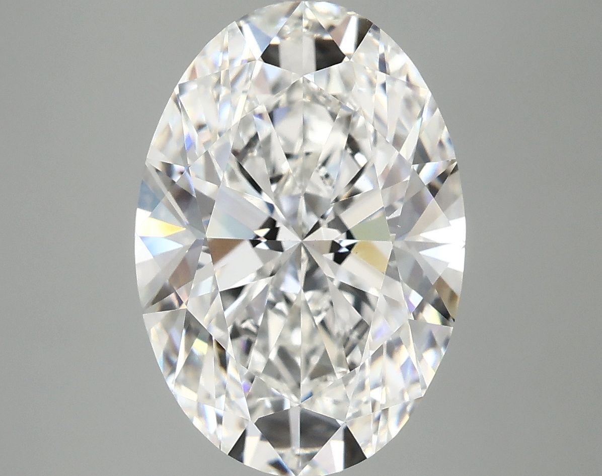 5.05 ct. oval Lab Grown Diamond front image