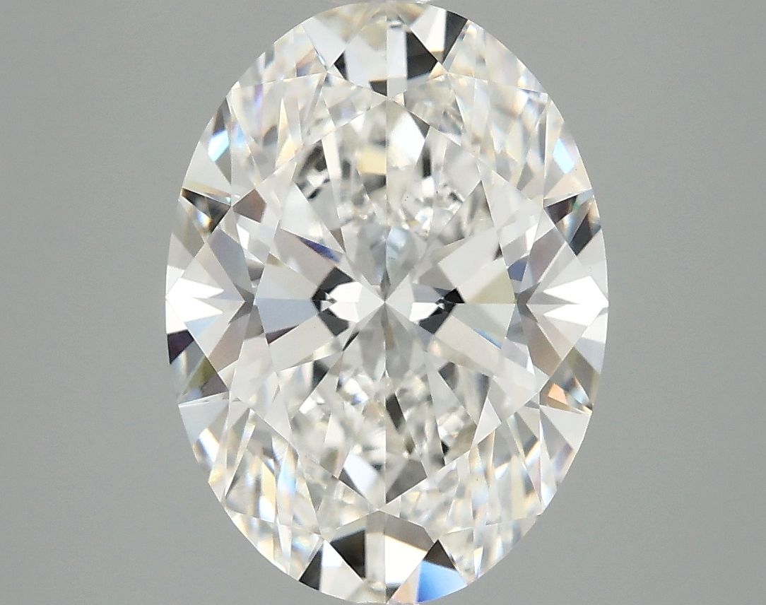 4.10 ct. oval Lab Grown Diamond front image