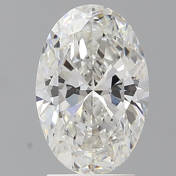 2.56 ct. oval Lab Grown Diamond front image
