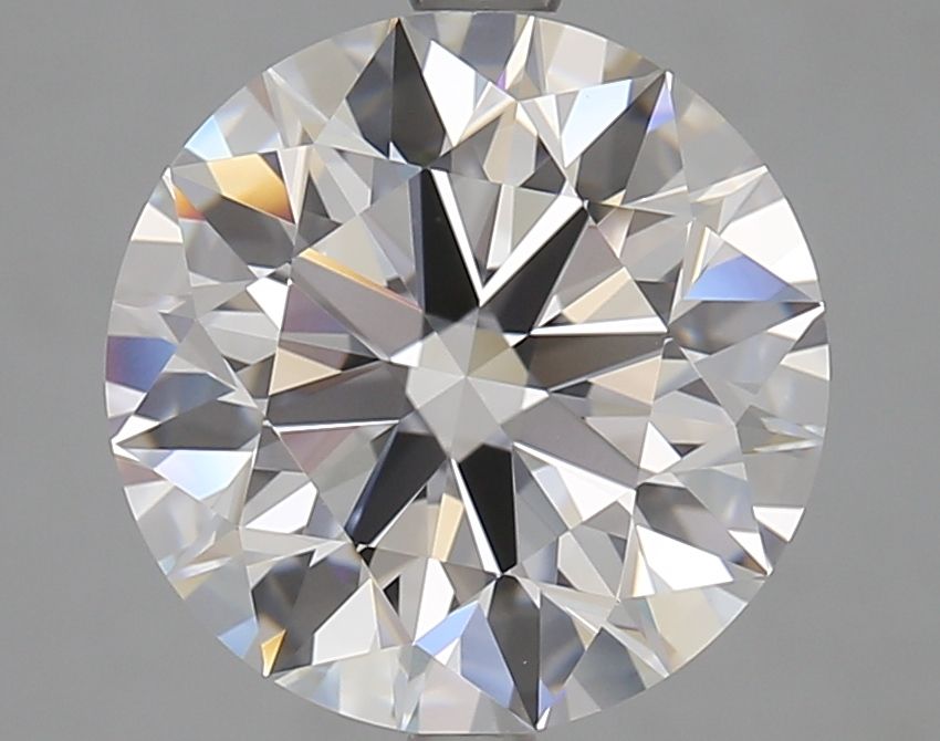 Diamant Rond 4.66 ct - Couleur D - Pureté IF