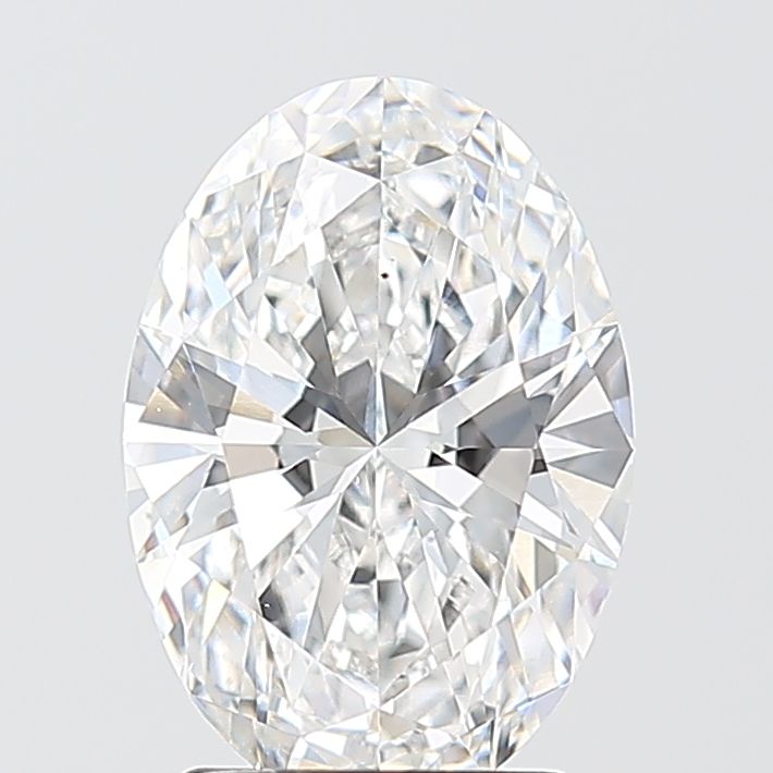 2.01 ct. oval Lab Grown Diamond front image