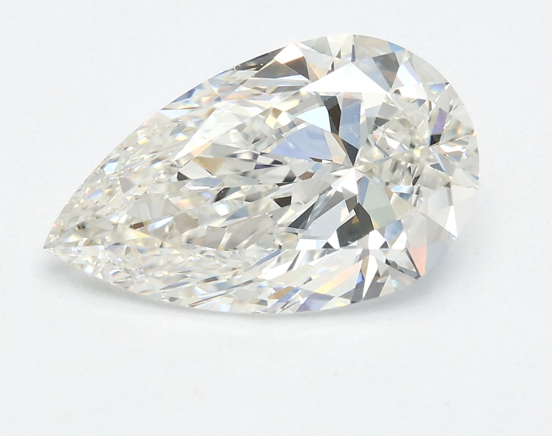 2.10 ct. pear Lab Grown Diamond front image