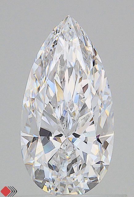 0.91 ct. pear Lab Grown Diamond front image