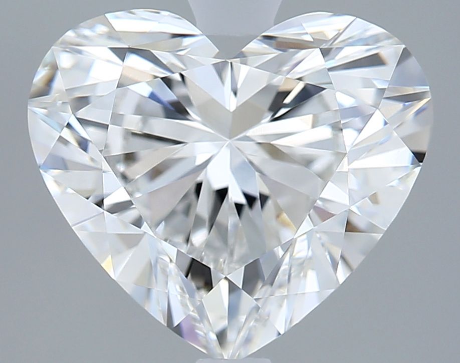 3.06 carat e IF EX Cut IGI heart diamond