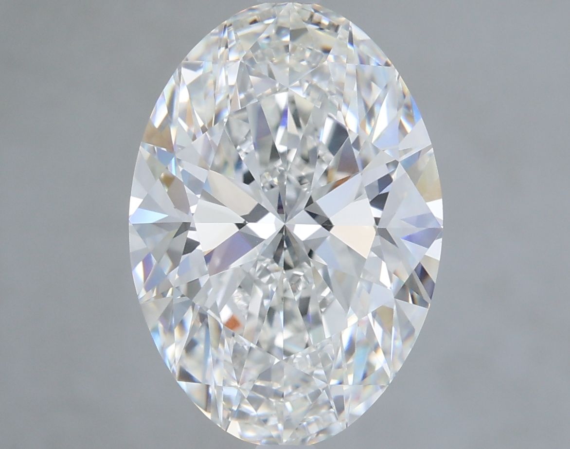 5.02 ct. oval Lab Grown Diamond front image