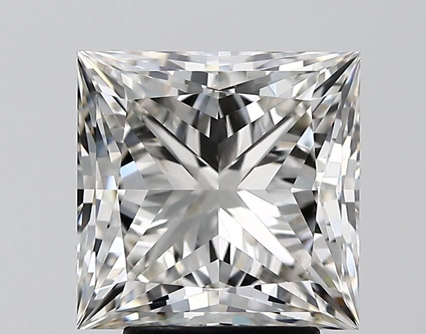 3.79 ct. princess Lab Grown Diamond front image