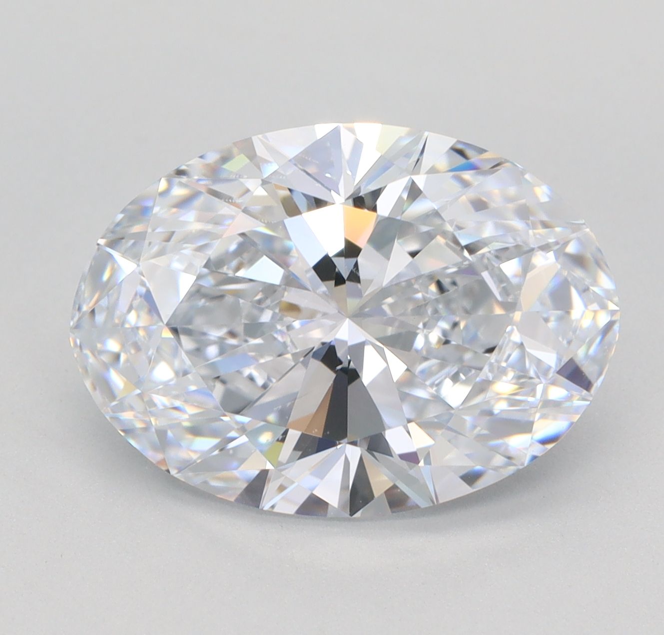 4.12 ct. oval Lab Grown Diamond front image