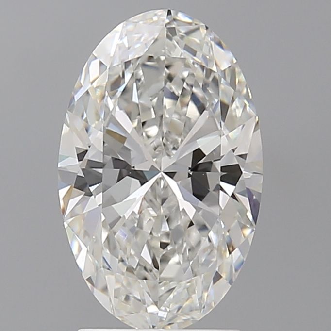 2.59 ct. oval Lab Grown Diamond front image