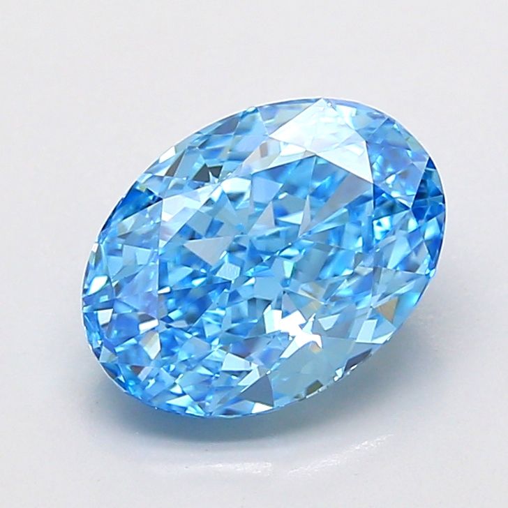 2.06 ct. oval Lab Grown Diamond front image