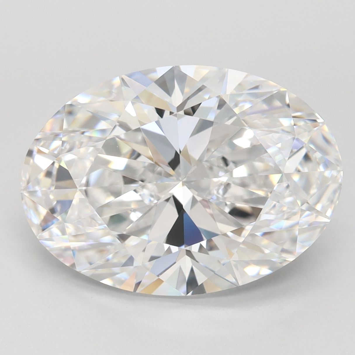 4.38 ct. oval Lab Grown Diamond front image