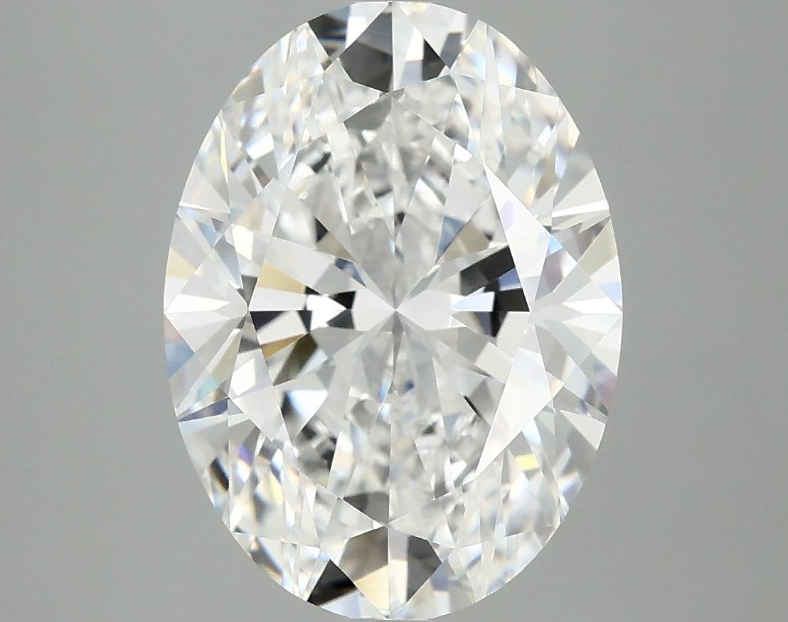 5.03 ct. oval Lab Grown Diamond front image